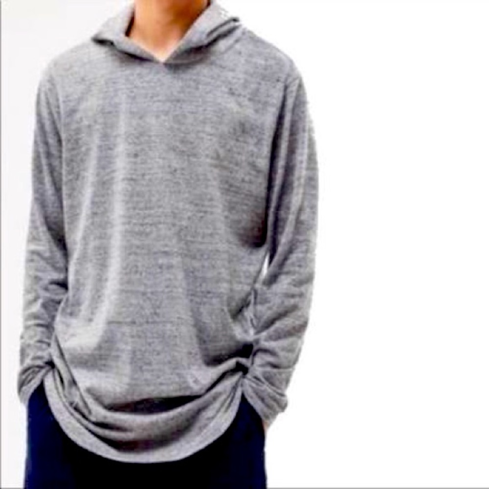 PacSun Longer Fit Gray-Blue Hoodie